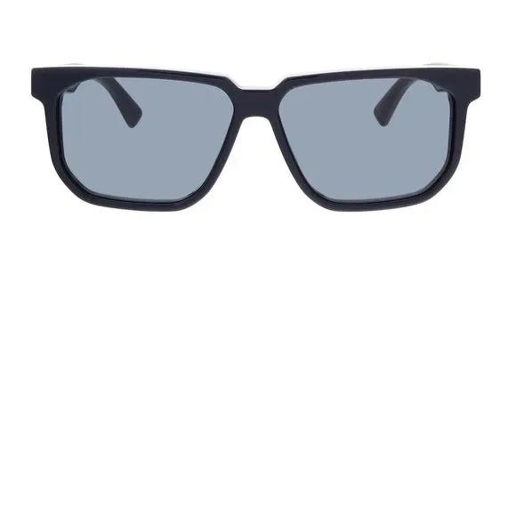 Bottega Veneta BV1033S-003 Blue Square Sunglasses - Picture 3 of 5